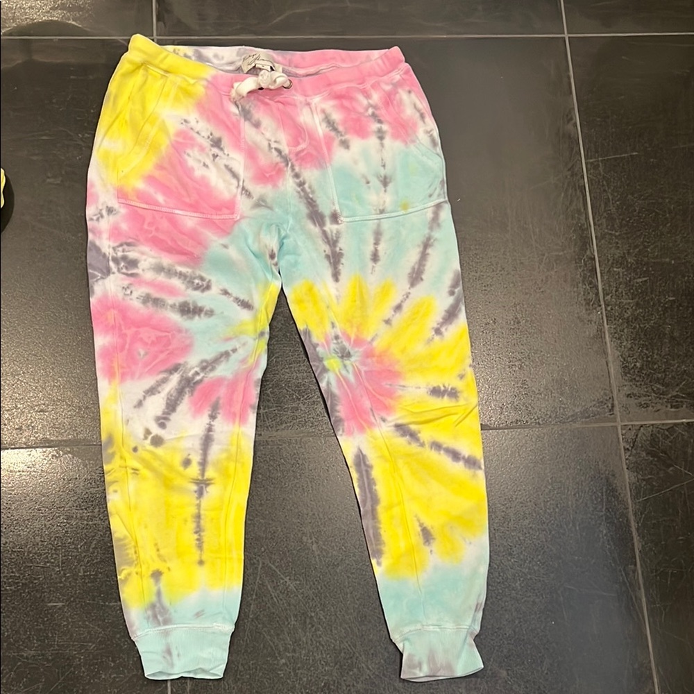 Vinrage Havana Tie-Dye womens Jogger Pants